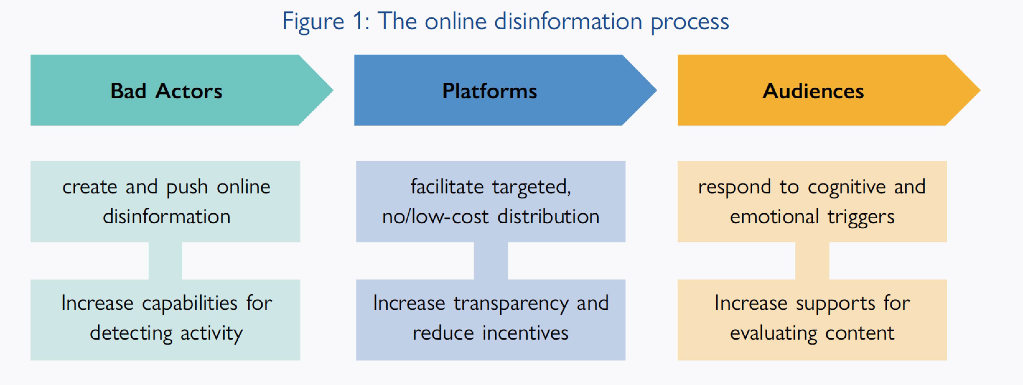 The online disinformation process